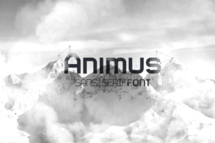 Animus: A Modern Sans Serif Typeface for Editorial Design