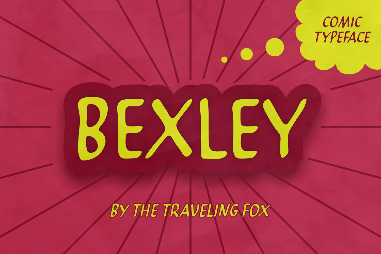 Bexley: A Warm Comic Typeface for Brand Identity