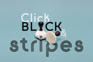 Click Black Stripes: A Bold Display Font for Branding