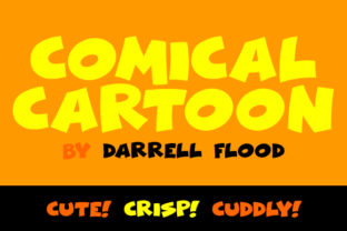 Comical Cartoon: A Whacky Display Font for Web Design