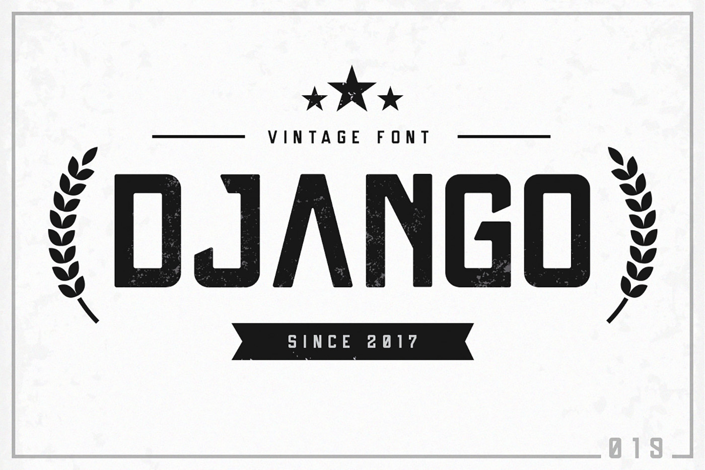 Django: A Retro Display Font for Editorial Design
