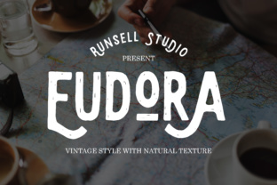 Eudora: A Vintage-Inspired Display Font for Modern Web Design