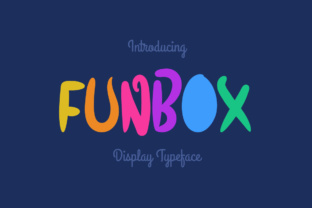 Funbox: A Playful Display Font for Web Design