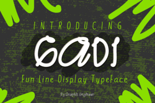 Gadi: A Charming Handwritten Display Font Review