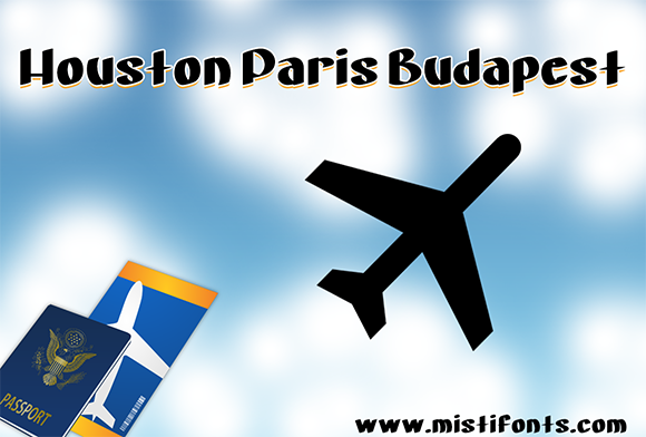 Houston Paris Budapest: A Bold Display Font for Branding