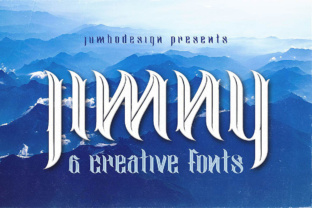 Jimny: The Unique Display Font for Bold Campaigns