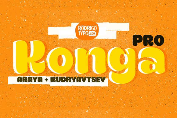 Konga Pro: The Ultimate Display Font for Digital Marketers