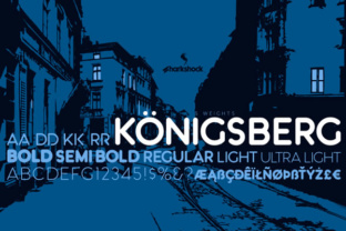 Königsberg: A Retro Display Font for Makers