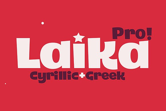 Laika Pro: A Bold Display Font for Editorial Design