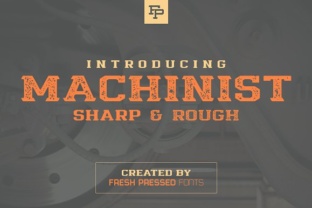 Machinist Font: A Bold Display Typeface for Business