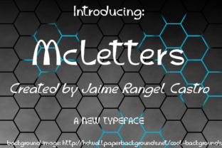McLetters: A Bold Display Font for Modern Branding