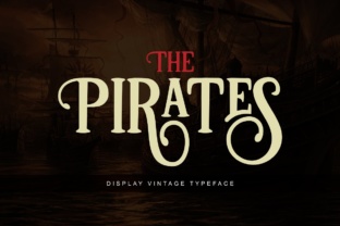 Pirates: A Retro Display Font for Bold Editorial Design