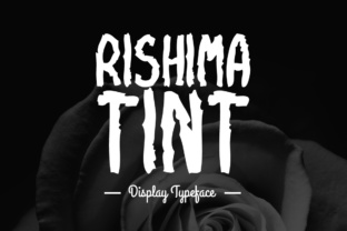Rishima Tint: A Bold Display Font for Edgy Web Design