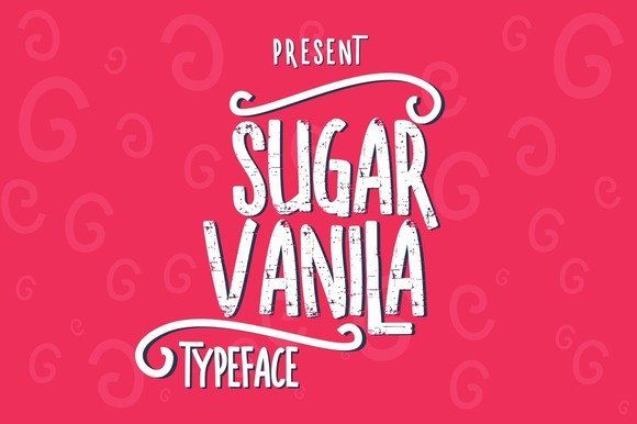 Sugar Vanila: A Textured Sans Serif for Editorial Design