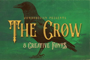 The Crow: A Versatile Display Font for Your Brand
