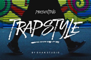 Trapstyle: A Dynamic Handwritten Display Font