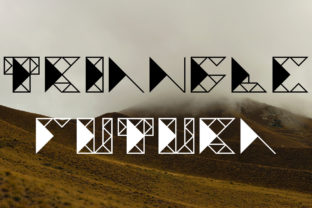 Triangle Futura: A Modern Display Typeface for Web