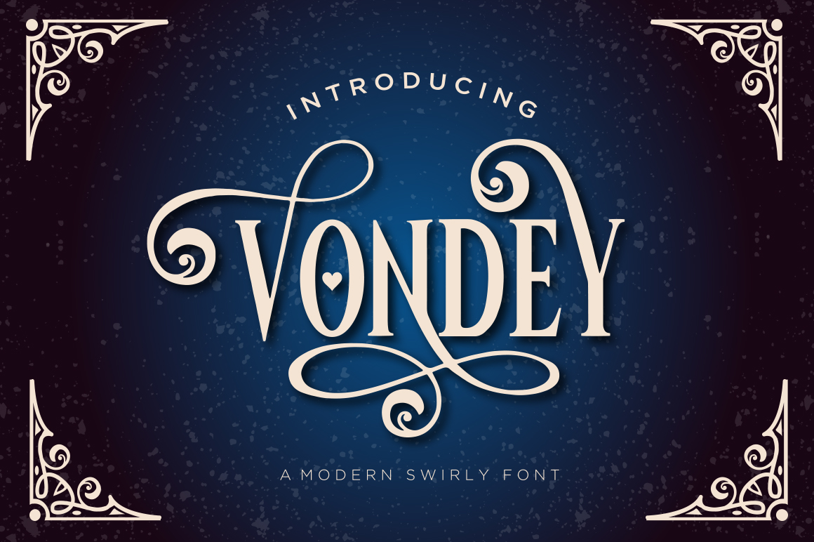 Vondey: The Ultimate Display Font for Campaigns